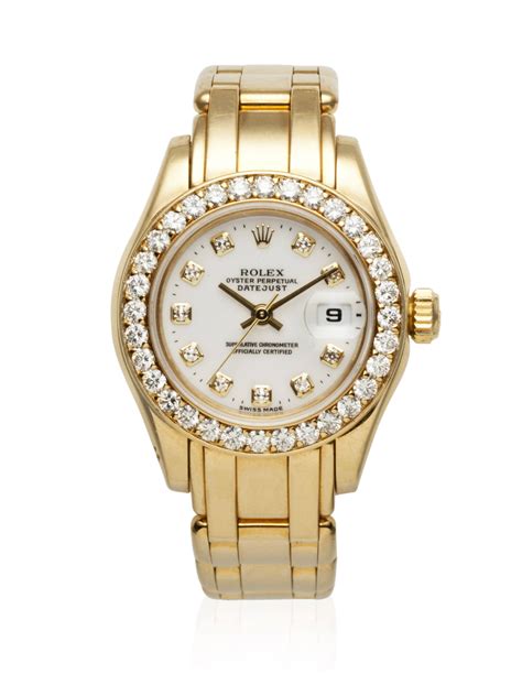 rolex pearlmaster gold diamond|Rolex pearlmaster for sale.